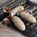 Pure natural Bodhi seed car keychain, medium-sized Bodhi seed keychain/bag charm - Image 3