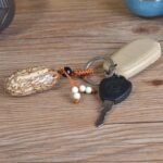 Pure natural Bodhi seed car keychain, medium-sized Bodhi seed keychain/bag charm - Image 5