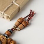 Original design, guardian scarecrow phone charm, keychain, backpack charm, natural bodhi seed charm - Image 5