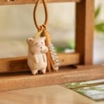 Happy Puppy Natural Wood Handbag Charm, Keychain, Phone Charm, Car Ornament – ​​The Perfect Gift for a Good Friend - Image 10