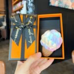 Creative plush colorful ice cream keychain, cute cartoon simulated ice cream cone, couple bag charm, small gift - Image 9