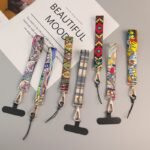 Retro-style phone lanyard, ethnic-style totem chain, phone case lanyard, anti-loss wristband