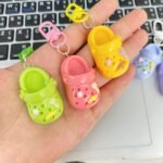 6PC Colorful shoe series keychains, cute keychains as gifts for children - Image 3