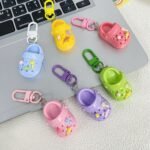 6PC Colorful shoe series keychains, cute keychains as gifts for children