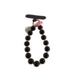 This is a short, solid-color beaded phone chain/keychain, suitable for mobile phones and perfect for couples - Image 9
