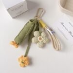 New handmade fabric tote bag decorations, cute cartoon keychain bag decorations