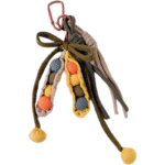 New handmade fabric pea-shaped pendant, cute cartoon keychain/handbag decoration/phone chain - Image 6