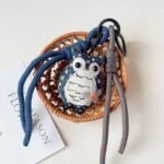 New handmade fabric owl-shaped decorative items, cute cartoon keychains/bag decorations/phone chains