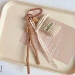 New handmade fabric coffee cup shaped decorations, cute cartoon keychains/bag charms/phone chains - Image 3