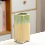 Ice Crack Series: Simple and Creative Rectangular Succulent Natural Ceramic Products Fired at 3000°C - Image 2