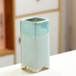 Ice Crack Series: Simple and Creative Rectangular Succulent Natural Ceramic Products Fired at 3000°C - Image 3