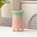 Mutation Series: Simple and Creative Rectangular Succulent Natural Ceramic Products, Fired at 3000℃