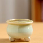 Ice Crack Rainbow Series: Simple yet creative natural ceramic succulent plant vases, fired at 3000℃ - Image 2