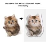 Custom Photo My Beloved Fur Baby - Dog & Cat Personalized Custom Shaped Pillow - Gift For Pet Owners, Pet Lovers - Image 6