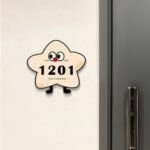 Customizable PVC doorplates, two templates available, numbers only - Image 3