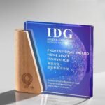 Custom-designed trophies, crafted from beech wood and crystal, are suitable for annual award ceremonies and school award presentations - Image 8