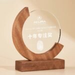 The trophy can be customized with text, making it suitable for annual award ceremonies and school award ceremonies.