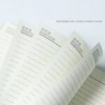 Customized notebook with soft PU cover; company logo and slogan can be printed on it - Image 4