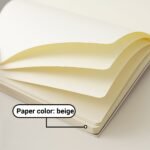 Blank notebook with custom company logo, soft PU cover, 120 pages - Image 4