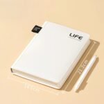 Customizable A5 notebook with PU cover, can be printed with company logo or slogan, 128 pages, pen not included. - Image 14