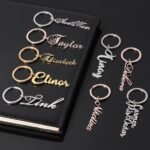 This personalized stainless steel name keychain is the perfect gift for a friend or loved one - Image 3