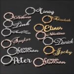 This personalized stainless steel name keychain is the perfect gift for a friend or loved one - Image 4