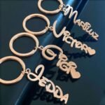 This personalized stainless steel name keychain is the perfect gift for a friend or loved one - Image 7