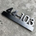 Custom stainless steel door numbers – suitable for cozy homes, dining rooms, and other rooms - Image 3