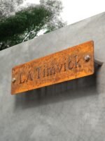 Customized Retro Door Number Plates - Iron Material | Rusty Aesthetics Creative Signboard | Suitable for Studios - Image 6