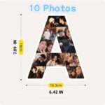 Customizable letter photo frame - perfect gift for couples, families, and friends to capture precious memories - Image 6