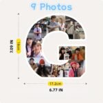Customizable letter photo frame - perfect gift for couples, families, and friends to capture precious memories - Image 12