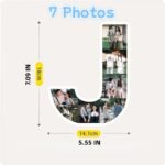 Customizable letter photo frame - perfect gift for couples, families, and friends to capture precious memories - Image 15