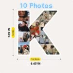 Customizable letter photo frame - perfect gift for couples, families, and friends to capture precious memories - Image 16