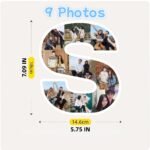 Customizable letter photo frame - perfect gift for couples, families, and friends to capture precious memories - Image 24