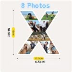 Customizable letter photo frame - perfect gift for couples, families, and friends to capture precious memories - Image 29