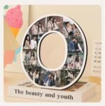 Customizable letter photo frame - perfect gift for couples, families, and friends to capture precious memories - Image 34