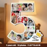 Customized age-numbered creative photo frames to record a child's growth at each age - Image 6