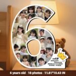 Customized age-numbered creative photo frames to record a child's growth at each age - Image 7