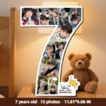 Customized age-numbered creative photo frames to record a child's growth at each age - Image 8