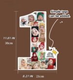 Customized age-numbered creative photo frames to record a child's growth at each age - Image 13