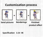 A fun, custom photo keychain – a great gift for your girlfriend - Image 4