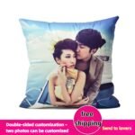 Custom photo pillow - double-sided printing - couple's gift - husband and wife gift - Image 2