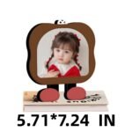 Customized integrated photo frame - fun chocolate version - record your child's growth journey - Image 2