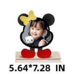 Custom-designed all-in-one photo frame - cute little mouse photo frame - perfect for recording a child's growth journey - Image 2
