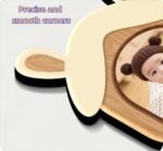 Custom-designed integrated photo frame - a cute cat version - perfect for recording a child's growth journey - Image 3