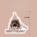 Customized pet birthday cake cards - suitable for cats and dogs - personalized and fun avatars - Image 4